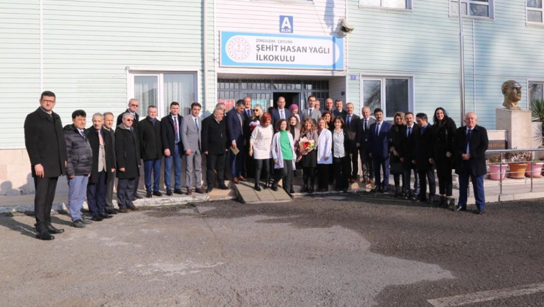 Temel Eğitim Genel Müdürü Tuncay MORKOÇ, Zonguldak iline ziyaret gerçekleştirdi.